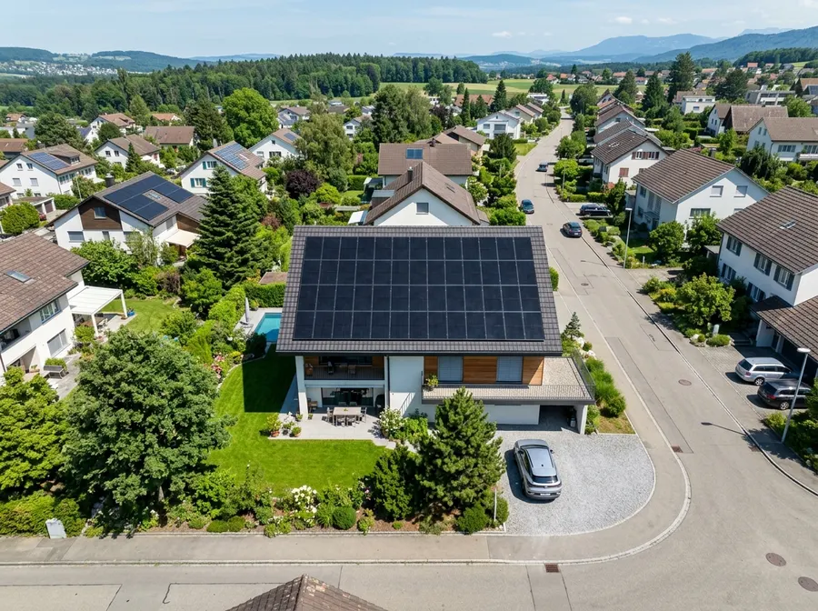 Beispiel-Anlage Variante A: Einfamilienhaus, Speicher + Wallbox